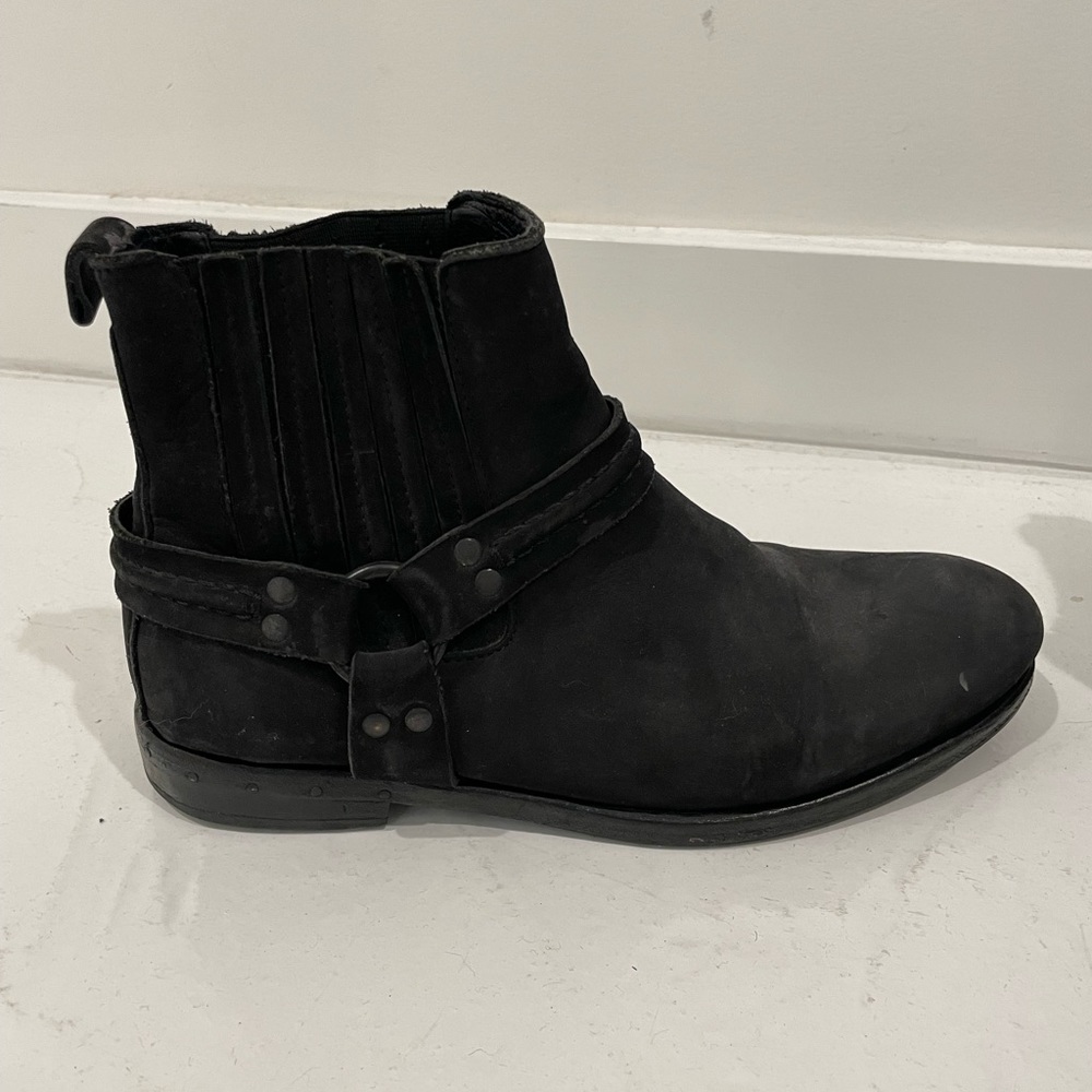 All Saints Black Suede Boots / Size EU 39